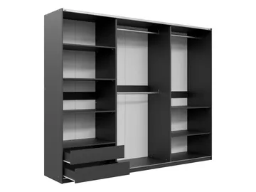 Ceyris Garderob med Spegel 250 cm - Förvaring - Garderober & garderobssystem