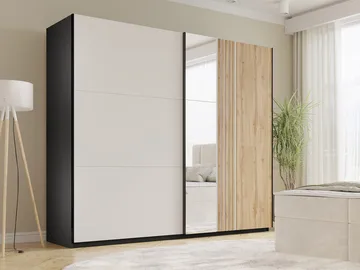 Ceyris Garderob med Spegel 250 cm - Förvaring - Garderober & garderobssystem