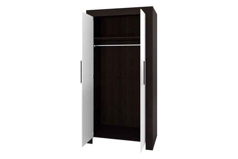 Cezar Garderob 100 cm i Trä - Beige - Förvaring - Garderober & garderobssystem