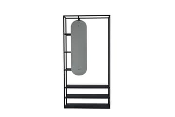 Classe Garderob 100x200 cm - Svart - Förvaring - Garderober & garderobssystem