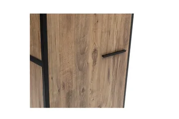 Collinner Garderob 52x64 med Spegel 4 Skåp - Natur - Förvaring - Garderober & garderobssystem