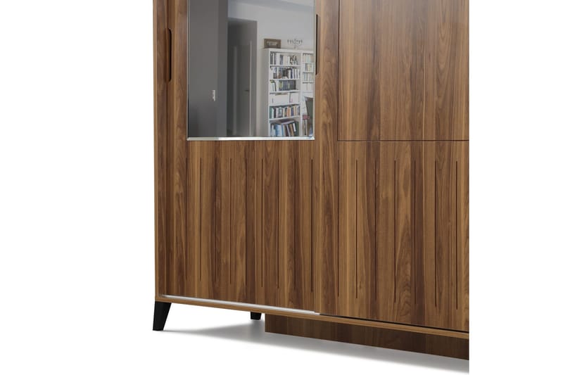 Comfortale Garderob 120 - Valnöt - Förvaring - Garderober & garderobssystem