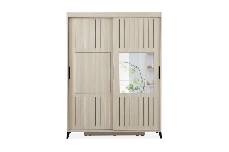 Comfortale Garderob 130 - Ljus Trä - Förvaring - Garderober & garderobssystem