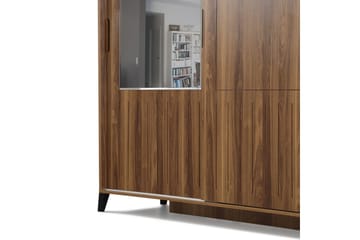 Comfortale Garderob 130 - Valnöt - Förvaring - Garderober & garderobssystem