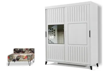 Comfortale Garderob 150 - Vit - Förvaring - Garderober & garderobssystem