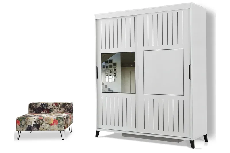 Comfortale Garderob 150 - Vit - Förvaring - Garderober & garderobssystem