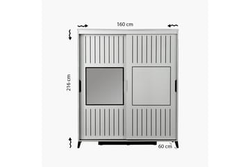 Comfortale Garderob 160 - Ljus Trä - Förvaring - Garderober & garderobssystem