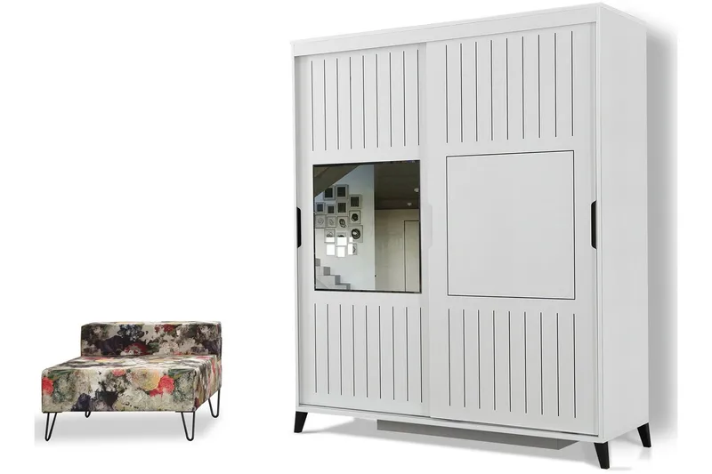 Comfortale Garderob 160 - Vit - Förvaring - Garderober & garderobssystem