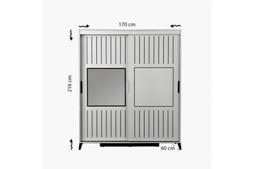 Comfortale Garderob 170 - Vit - Förvaring - Garderober & garderobssystem