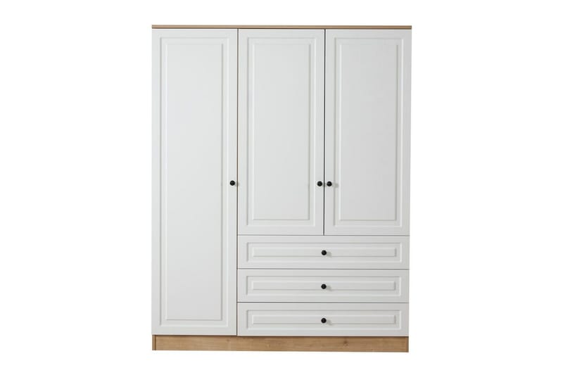 Comfortale Garderob 52x150 cm - Svart/Mörkfärgat trä - Förvaring - Garderober & garderobssystem