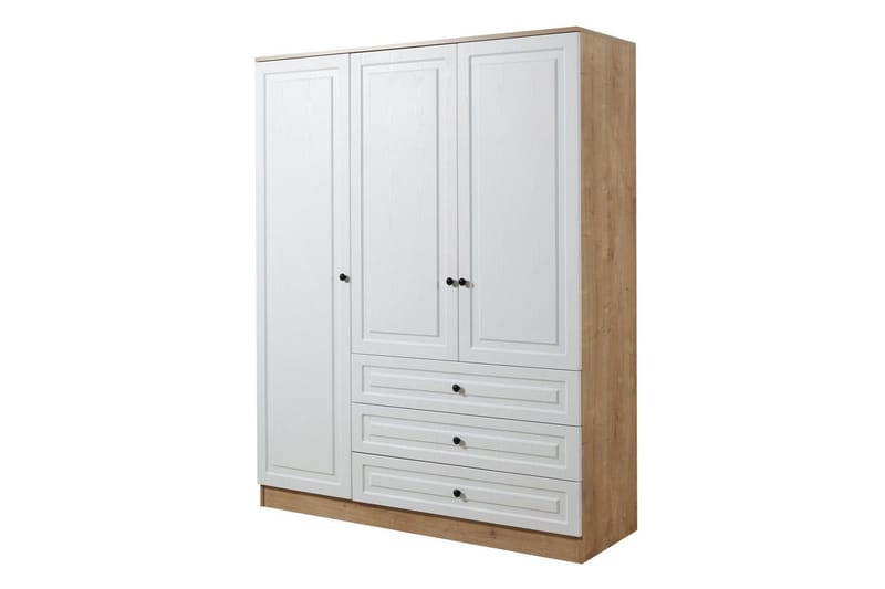 Comfortale Garderob 52x150 cm - Svart/Mörkfärgat trä - Förvaring - Garderober & garderobssystem