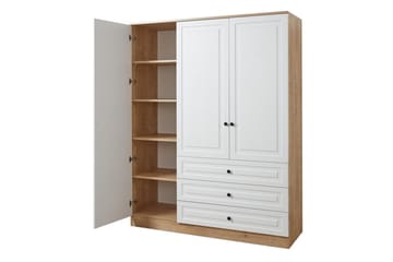 Comfortale Garderob 52x150 cm - Svart/Mörkfärgat trä - Förvaring - Garderober & garderobssystem