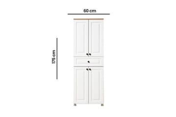 Comfortale Garderob 60x175 cm - Svart/Mörkfärgat trä - Förvaring - Garderober & garderobssystem