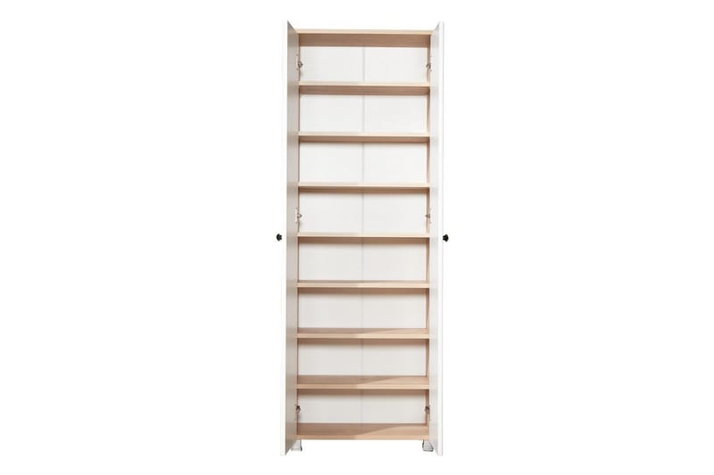 Comfortale Garderob 60x175 cm - Svart/Mörkfärgat trä - Förvaring - Garderober & garderobssystem