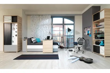 Concept Garderob Vit/Grå/Rosa - VOX - Förvaring - Garderober & garderobssystem