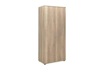 Drelmar Garderob 80x187 cm - Ljusbrun - Förvaring - Garderober & garderobssystem