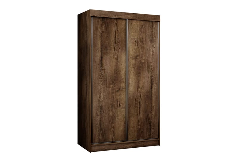 Dunkra Garderob 100x200 cm - Brun - Förvaring - Garderober & garderobssystem