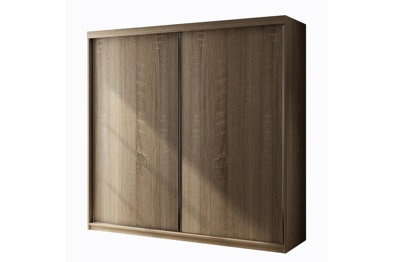 Dunkra Garderob 200x200 cm - Brun - Förvaring - Garderober & garderobssystem