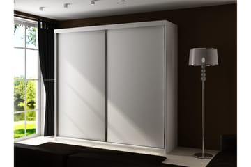 Dunkra Garderob LED-belysning RGB 200 cm - Vit - Förvaring - Garderober & garderobssystem - Garderobsskåp