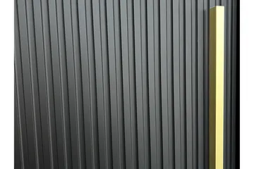 Dunvegan Garderob m. Spegel - Svart - Förvaring - Garderober & garderobssystem