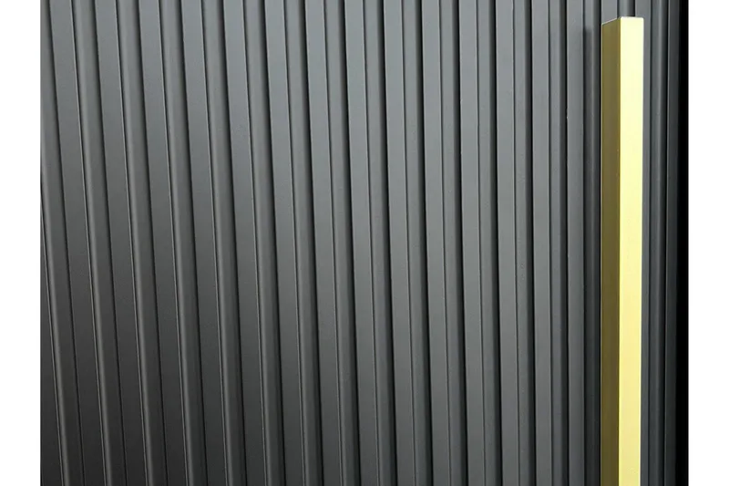 Dunvegan Garderob m. Spegel - Svart - Förvaring - Garderober & garderobssystem