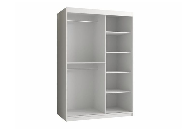 Dunvegan Garderob m. Spegel - Svart - Förvaring - Garderober & garderobssystem