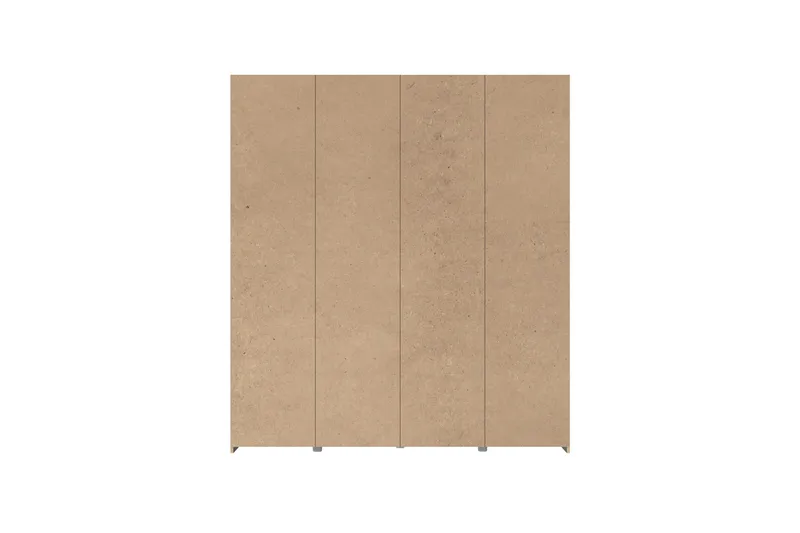 Edessa Garderob 62x171 cm - Brun/Svart - Förvaring - Garderober & garderobssystem