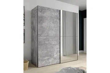 Edessa Garderob 62x171 cm - Grå - Förvaring - Garderober & garderobssystem