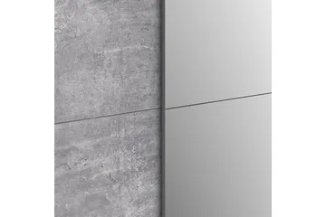 Edessa Garderob 62x171 cm - Grå - Förvaring - Garderober & garderobssystem