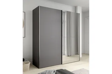 Edessa Garderob 62x171 cm - Mörkgrå - Förvaring - Garderober & garderobssystem