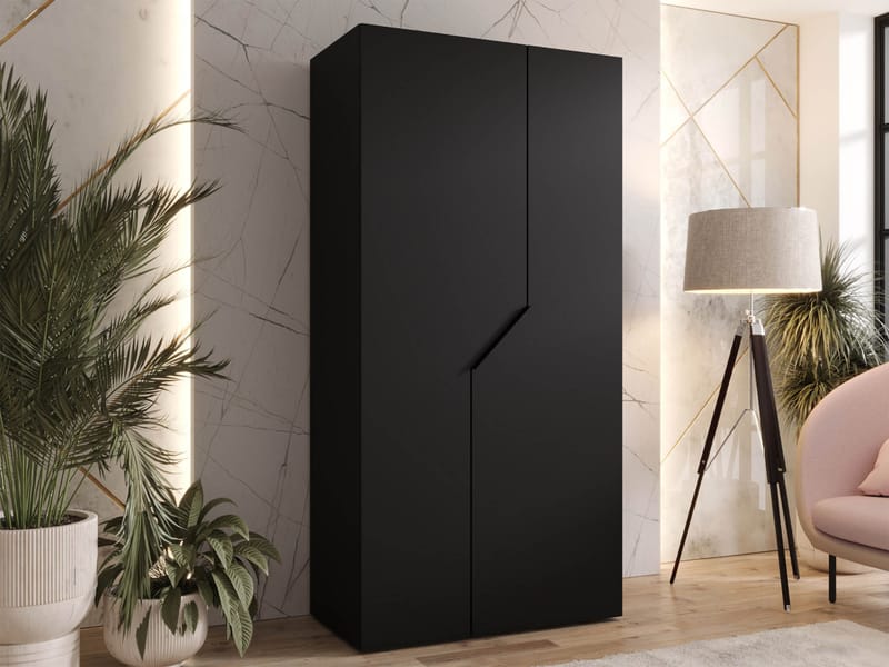 Eikra Garderob 100 cm - svart - Förvaring - Garderober & garderobssystem