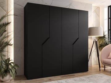 Eikra Garderob 200 cm - svart - Förvaring - Garderober & garderobssystem