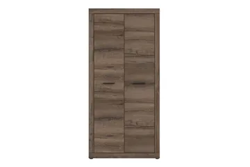 Elhovo Garderob 52x94 cm - Brun - Förvaring - Garderober & garderobssystem