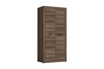 Elhovo Garderob 52x94 cm - Brun - Förvaring - Garderober & garderobssystem