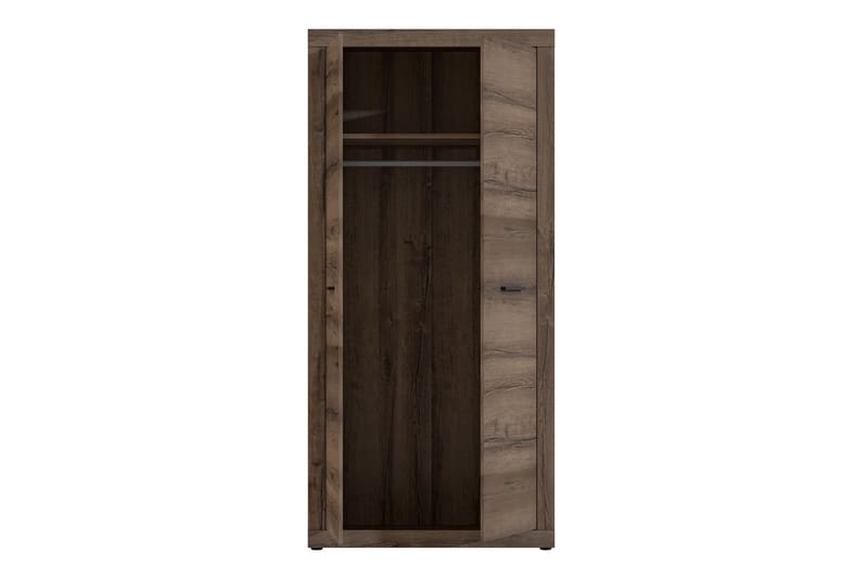 Elhovo Garderob 52x94 cm - Brun - Förvaring - Garderober & garderobssystem