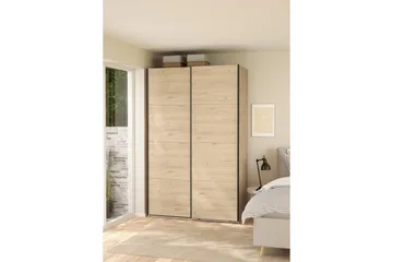 Elvos Garderob 139x220 cm - Natur - Förvaring - Garderober & garderobssystem