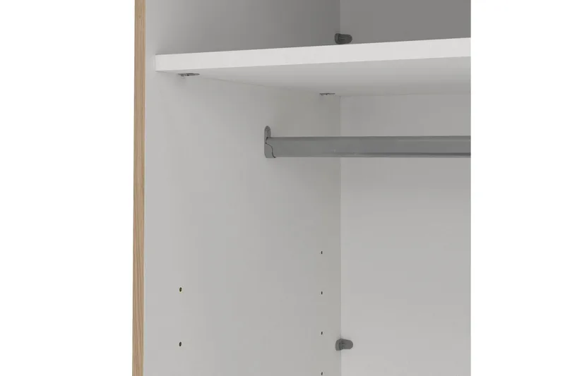 Elvos Garderob 139x220 cm - Natur - Förvaring - Garderober & garderobssystem