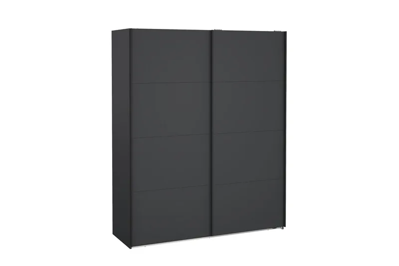 Elvos Garderob 179x220 cm - Grå - Förvaring - Garderober & garderobssystem