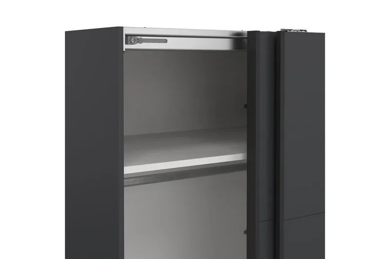 Elvos Garderob 179x220 cm - Grå - Förvaring - Garderober & garderobssystem