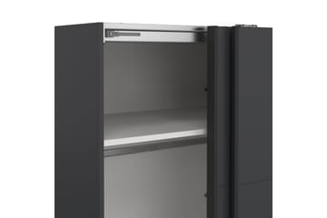 Elvos Garderob 179x220 cm - Grå - Förvaring - Garderober & garderobssystem