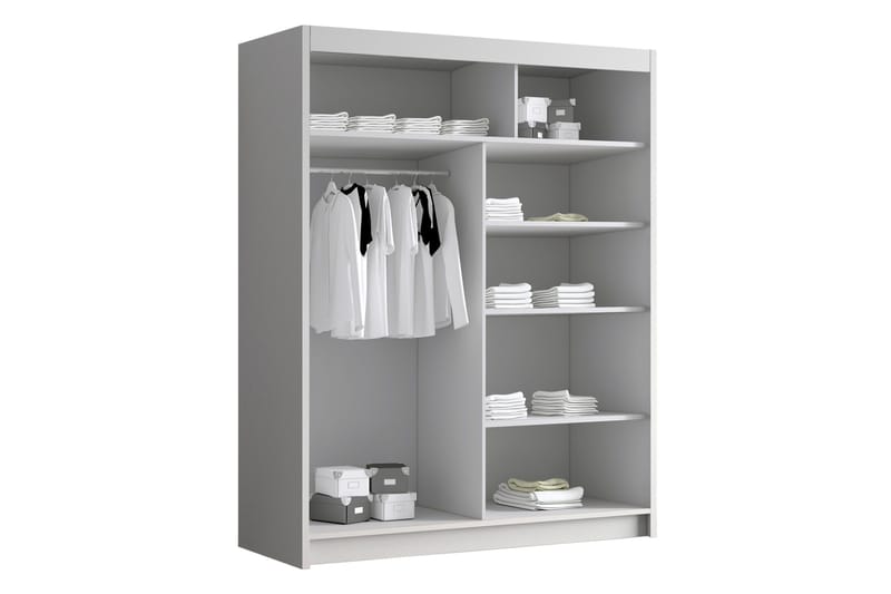 Emet Garderob 150x200 cm - Beige - Förvaring - Garderober & garderobssystem