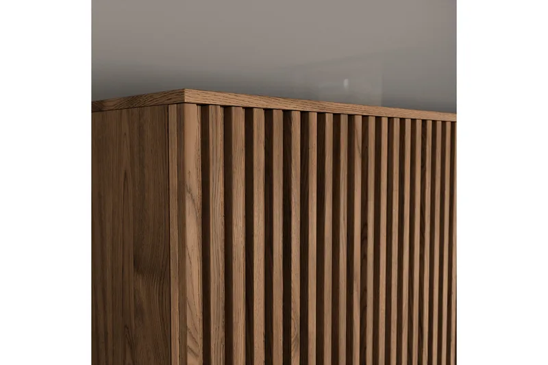 Entsian Garderob 185x192 cm - Brun - Förvaring - Garderober & garderobssystem