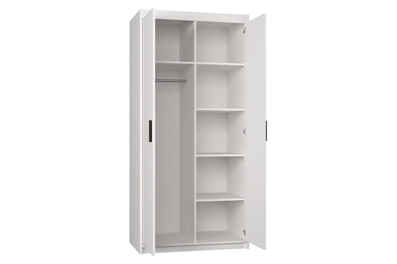Enzenauer Garderob 90x53x191 cm - Ek - Förvaring - Garderober & garderobssystem