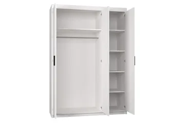 Enzenauer Garderob med Spegel 133 cm LED-belysning - Trä/natur - Förvaring - Garderober & garderobssystem