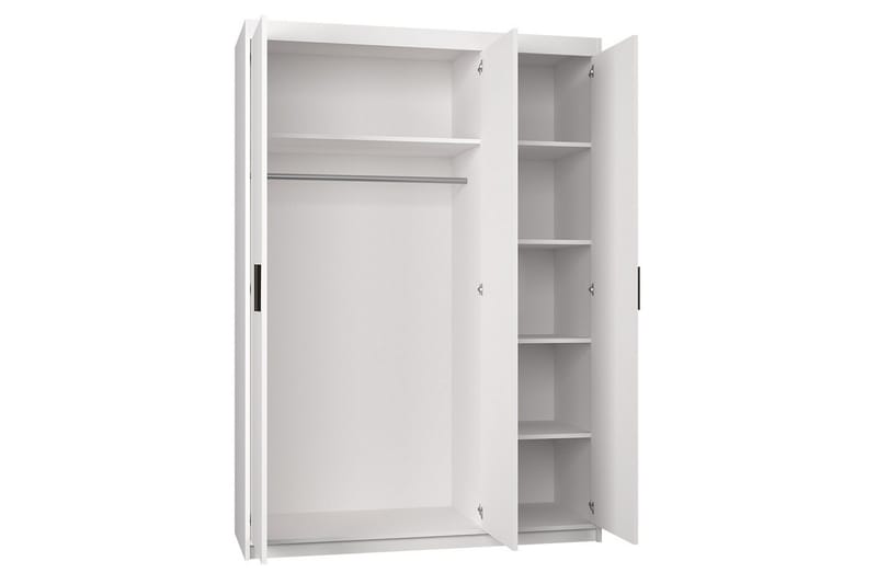 Enzenauer Garderob med Spegel 133 cm LED-belysning - Trä/natur - Förvaring - Garderober & garderobssystem