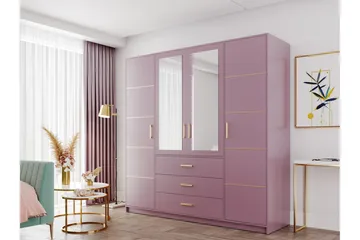 Escaldes Garderob 196 cm - Grön - Förvaring - Garderober & garderobssystem