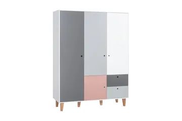 Evolve Garderob Natur/Vit/Grå - VOX - Förvaring - Garderober & garderobssystem