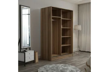 Fruitland Garderob 120 cm - Svart/Brun - Förvaring - Garderober & garderobssystem