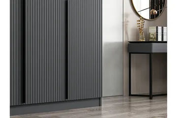 Fruitland Garderob 135 cm - Antracit - Förvaring - Garderober & garderobssystem