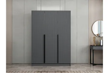 Fruitland Garderob 135 cm - Antracit - Förvaring - Garderober & garderobssystem